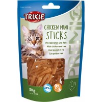 Trixie PREMIO Chicken Mini Sticks Куриные мини стики лакомство для кошек 50 г (42708)